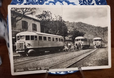 Stazione Ghinda Incrocio di Littorine animata 1939 x Caserma Borgolocchi Bologna