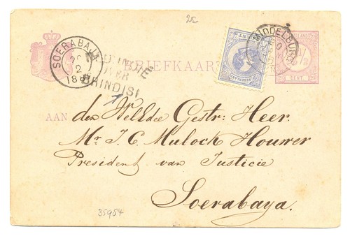 Olanda 1886 card - olanda-1886,