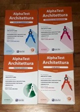Set completo test d'ammissione per la facoltà di ARCHITETTURA - Alpha Test  2021