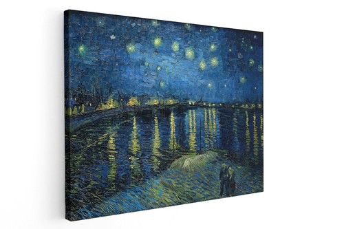 Quadro van gogh notte - notte, stellata