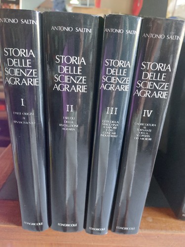 Storia delle scienze agrarie - delle,