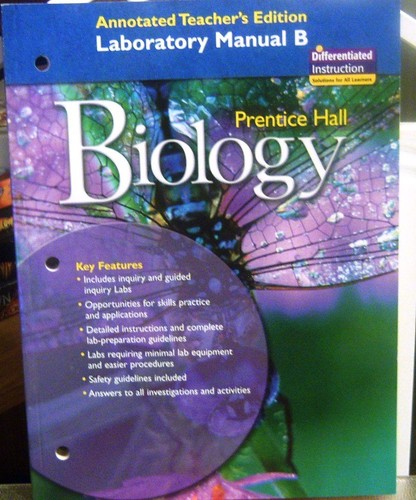 Biology lab manual - biology, b