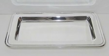 Vassoio Argentato Rettangolare