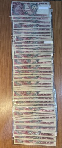 Lotto banconote da - di,