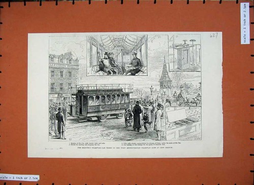 Vecchia stampa antica - antica, 1883