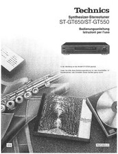 TECHNICS - ST-GT550 ST GT 550