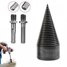 Vite conica spaccalegna 40mm fresa legno punta per trapano con 2 attacchi