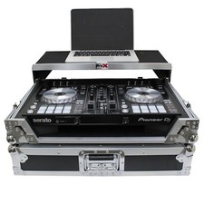 ProX XS-DDJSR2LT LED ATA Flight Case per Pioneer DDJ-SR2 DJ Controller Laptop