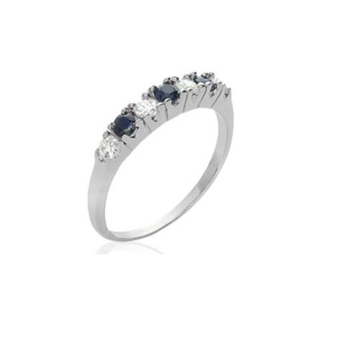 Anello fedina pietre zaffiri - pietre,