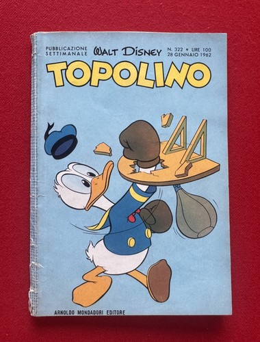 Topolino 322 prima edizione - topolino,