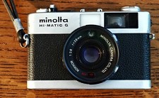 Minolta matic fotocamera - minolta, hi-matic-g