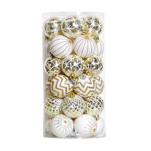 30pcs palline natale - di, natale,60mm