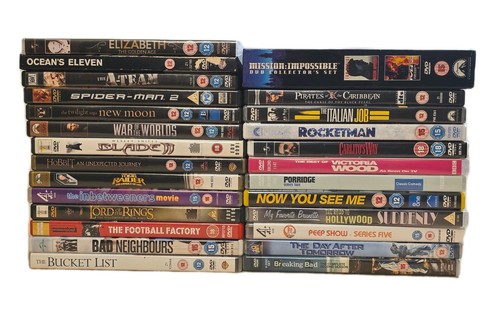 Dvd job lot bundle breaking - 26,