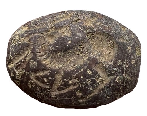 Antica figura cervo intaglio