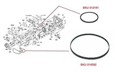 Kit meccanismo nastro cinghia