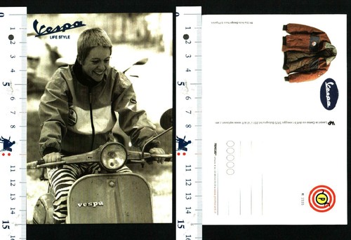 Vespa life style cartolina - -,