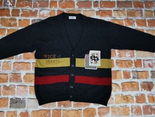 Iceberg Vintage Cardigan Walt Disney Jiminy Griglia Mappe Tg. : XXL Tip Top