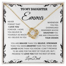 Daughter Necklace , Daughter