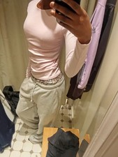 jogger Stradivarius grigi
