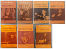 Salvatore Cimò - ENCICLOPEDIA DELL'ILLUSIONISMO - 7 VOLUMI - 1965/1973