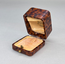 ANTICA SCATOLA ANELLO ANNI 20 30 40 TORINO MARLETTI GIOIELLERIA - USURATA !