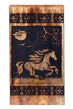 Stampa cavallo cenere umana