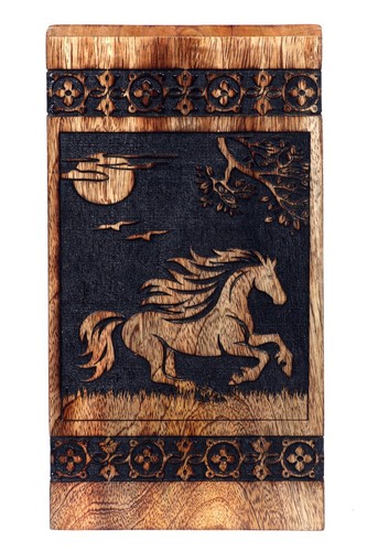 Stampa cavallo cenere - , umana