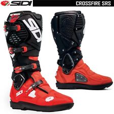 STIVALI OFF-ROAD CROSS ENDURO SIDI CROSSFIRE 3 SRS ROSSO NERO