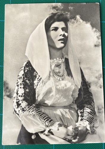 Cartolina costumi - cartolina,