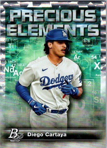 2023 bowman platinum - platinum, elements