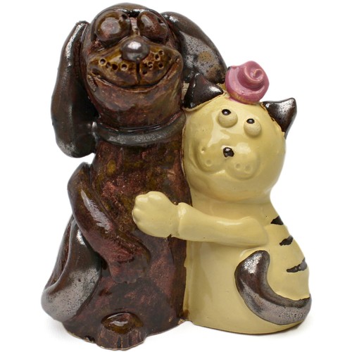 Statuina fatta mano cane - cane, e