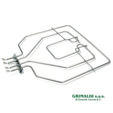RESISTENZA SUPERIORE DOPPIA 1300+1500W 230V PER FORNO BOSCH SIEMENS 00470845