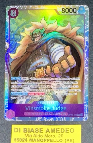 Bandai vinsmoke judge - bandai, op06-062