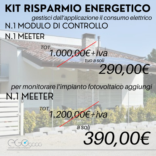 Smart home kit risparmio - home,