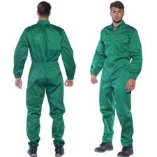 Tuta da Meccanico Uomo da Lavoro Officina Gommista Salopette Pantaloni Intera