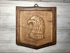 quadro in legno di noce intagliato a mano 100% italiano