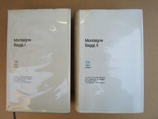 MONTAIGNE - SAGGI - Adelphi 1966 - due volumi