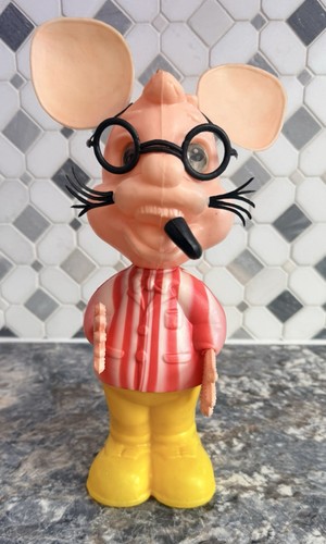 Vintage topo gigio - topo, plastic