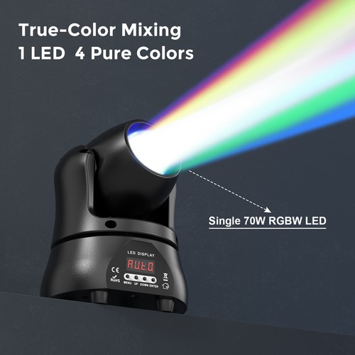 Mini luce testa mobile led - mini, 70w