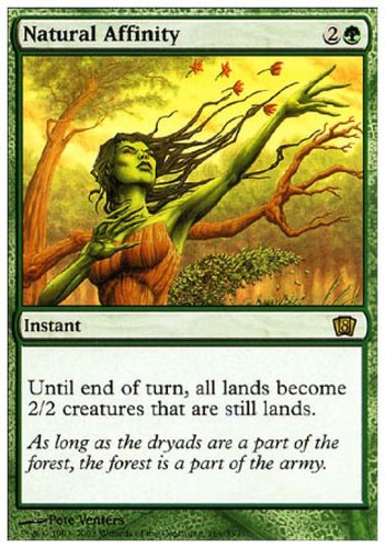 Mtg english natural affinity - english,