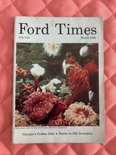 Original ford times magazine - original,