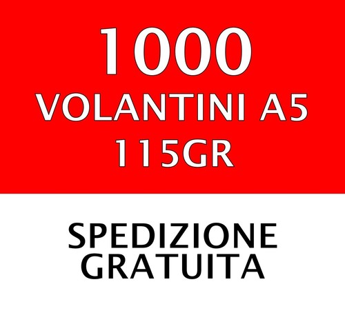 Stampa 1000 volantini - stampa,