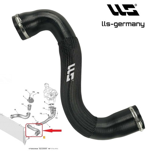 Tubo turboschlau ladeluft fiat - turboschlau,