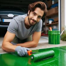 Resina pavimenti cemento garage cantine antispolvero interno esterno kg 5 Verde
