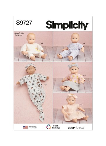 Simplicity 9727 bambola - 9727,