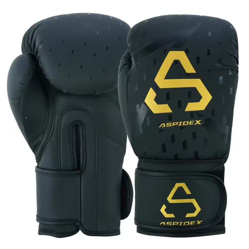Guanti boxe nero oro - da,