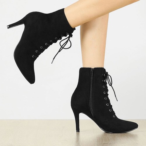 Allegra pointy toe zip lace - k,