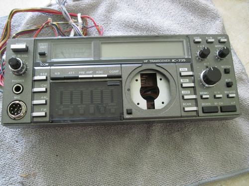 Pannello frontale icom 735 - frontale, ic-735