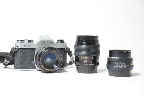 Kit pentax k1000 pellicola - pentax,