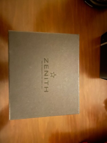 Zenith scatola anni porta - scatola,